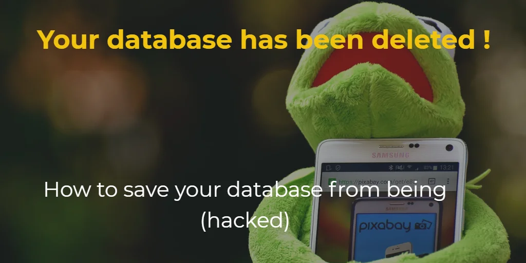 Ransomware: Protect Your MySQL DB From GandCrab Cyber attack